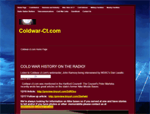 Tablet Screenshot of coldwar-ct.com